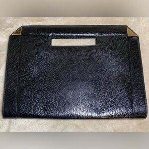 Jay Herbert leather envelope clutch🎁🎄🎁🎄🎁🎄🎁🎄🎁